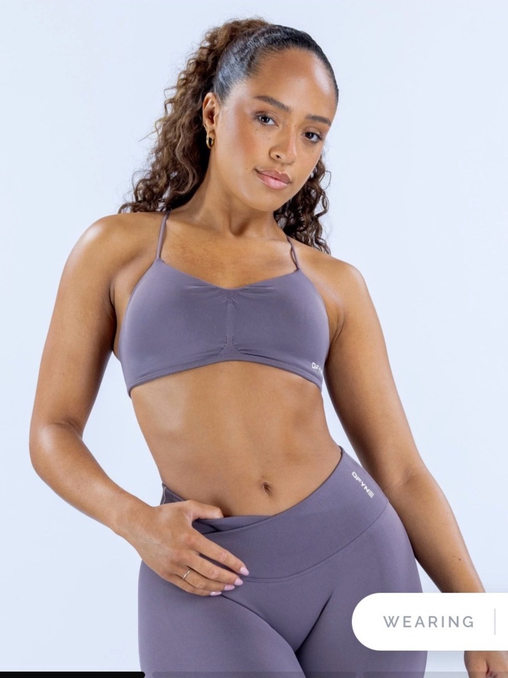 DFYNE Vision Sports Bra - Dove